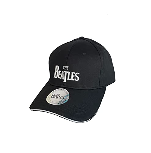 Beatles Curved Cap Logo, schwarz von The Beatles