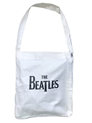 Beatles Tasche/Shoulderbag 'Logo', Weiß von The Beatles