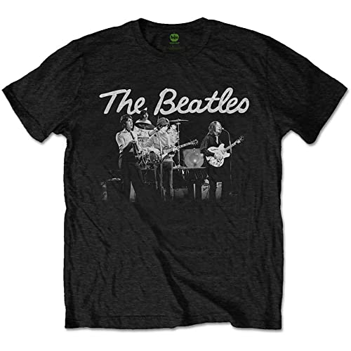 The Beatles - 1968 Live Photo Herren Unisex T-Shirt schwarz - L von The Beatles