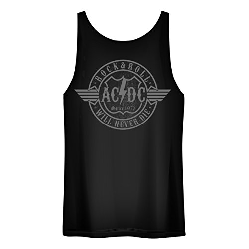 AC/DC - RNR Will Never die (Tanktop) (L) von Beats & More