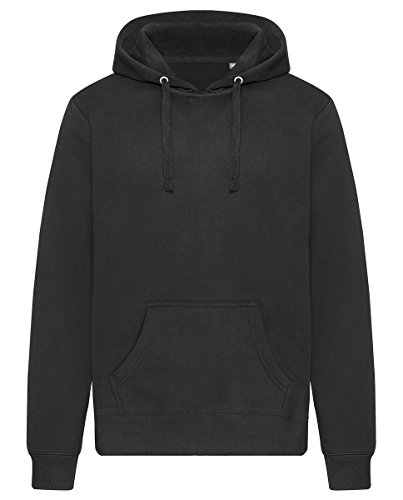 Beats & More Premium Kapuzenpullover - schwarzer Hoodie - Langarm - Pulli - Sweatshirt - 80% Baumwolle und 20% Polyester - Herren und Damen - 2XL von Beats & More