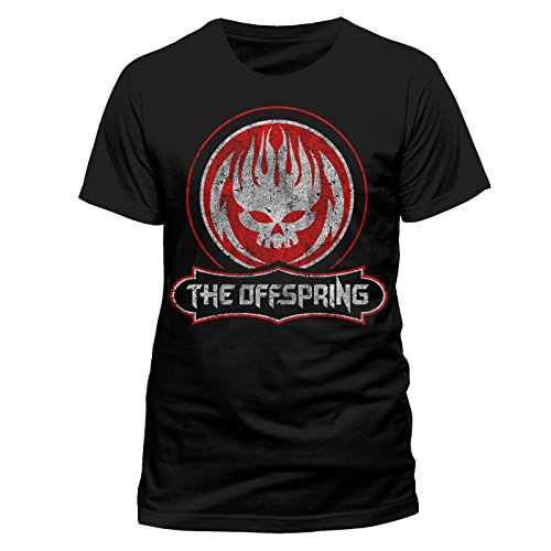 Offspring - Distressed Skull Shirt (Unisex) (S) von Beats & More
