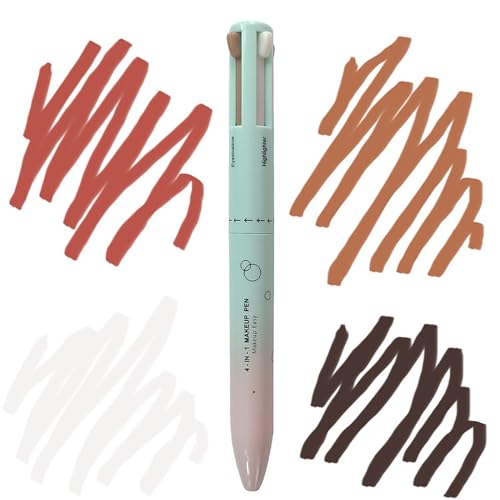 BeauFairy 4 in 1 Makeup Pen, Multifunktionaler Kosmetikstift, Wasserfester Makeup Beauty Pencil, Augenbrauenstifte, Eyeliner, Lipliner und Textmarker, Langanhaltend Face Make-Up BeauFairy 4 in 1 Makeup Pen, Multifunktionaler Kosmetikstift, Wasserfester Makeup Beauty Pencil, Augenbrauenstifte, Eyeliner, Lipliner und Textmarker, Langanhaltend Face Make-Up von BeauFairy