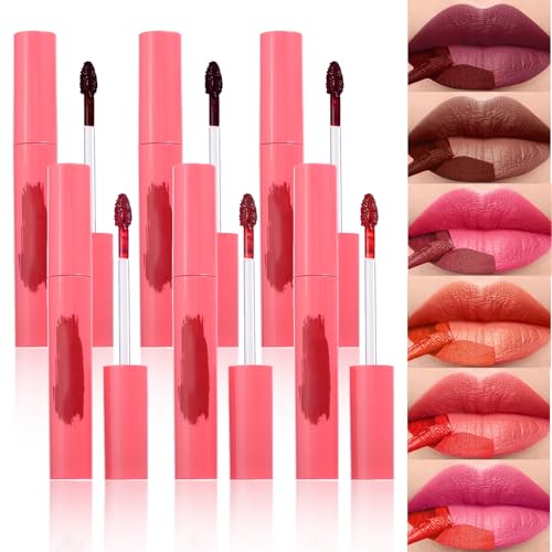 BeauFairy 6 Farben Peel Off Lip Stain Set, Magic Tattoo Lipgloss, Peel Off Wasserbeständige Lipstick, Lip Tint Long Lasting, Antihaftbecher Flüssiger Lippenstift Lippenfleck für Frauen Mädchen, 179 BeauFairy 6 Farben Peel Off Lip Stain Set, Magic Tattoo Lipgloss, Peel Off Wasserbeständige Lipstick, Lip Tint Long Lasting, Antihaftbecher Flüssiger Lippenstift Lippenfleck für Frauen Mädchen, 179 von BeauFairy
