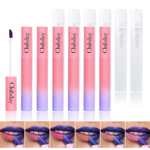 BeauFairy 6 Farben Peel Off Lip Stain Set, Magic Tattoo Lipgloss, Peel Off Wasserbeständige Lipstick, Lip Tint Long Lasting, Antihaftbecher Flüssiger Lippenstift Lippenfleck für Frauen Mädchen, 176 BeauFairy 6 Farben Peel Off Lip Stain Set, Magic Tattoo Lipgloss, Peel Off Wasserbeständige Lipstick, Lip Tint Long Lasting, Antihaftbecher Flüssiger Lippenstift Lippenfleck für Frauen Mädchen, 176 von BeauFairy