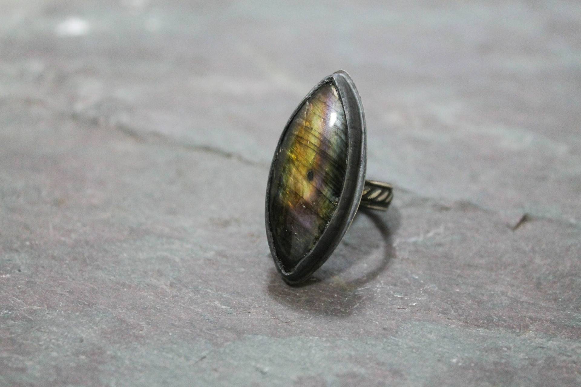 Labradoritring Labradoritring von BeauRegardeDesigns