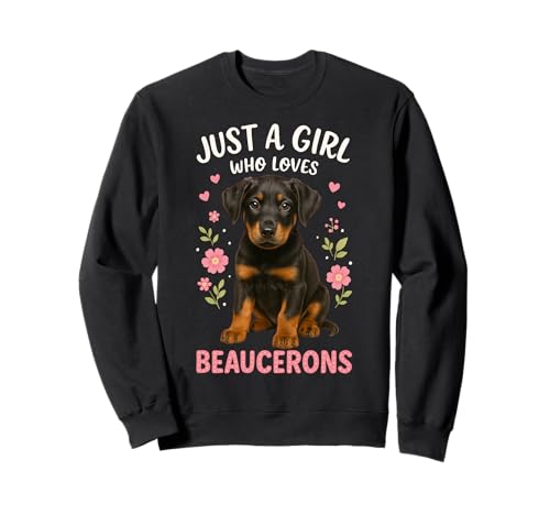 Nur EIN Mädchen, das Beauceron liebt Sweatshirt von Beauceron Dog