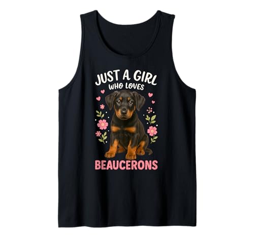 Nur EIN Mädchen, das Beauceron liebt Tank Top von Beauceron Dog