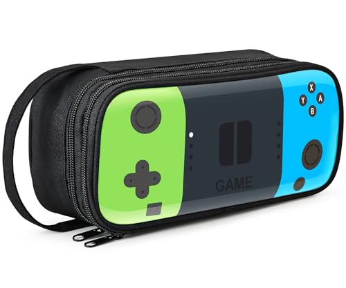 Beaulyn Gamer Pencil Case für Jungen Kinder - Großes Fassungsvermögen robuste Pen Pouch mit Reißverschluss, Portable Organizer für Schule & Reisen Beaulyn Gamer Pencil Case für Jungen Kinder - Großes Fassungsvermögen robuste Pen Pouch mit Reißverschluss, Portable Organizer für Schule & Reisen von Beaulyn