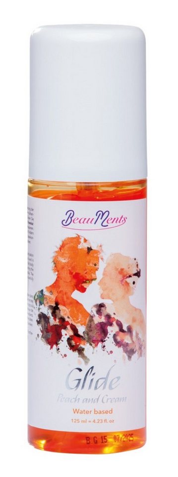 Beauments Gleitgel 125 ml - BeauMents Glide Peach and Cream (water b von Beauments