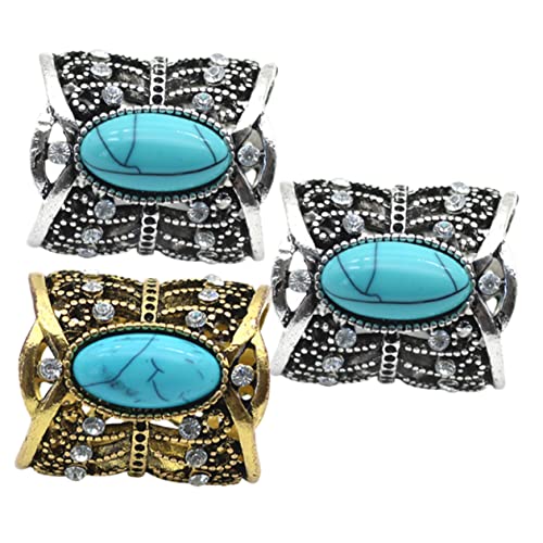 1 Satz Vintage Schal Clips Retro Broschen Für Damen Mit Türkis Design Für Schals Shirts Kleidung Robuste Langlebige Schnallen Für Besondere Anlässe 3 Stück 1 Satz Vintage Schal Clips Retro Broschen Für Damen Mit Türkis Design Für Schals Shirts Kleidung Robuste Langlebige Schnallen Für Besondere Anlässe 3 Stück von Beaupretty
