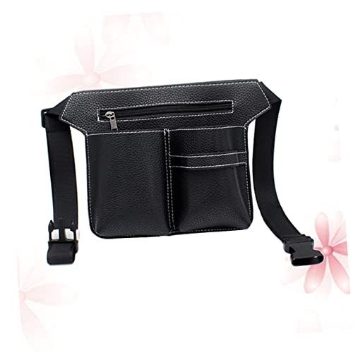 Beaupretty 1 Stück Schwarze Schere Umhängetasche Gürteltasche Herren Gürteltaschen Friseurwerkzeuge Halter Friseurwerkzeuge Tasche Haarpflege Styling-Werkzeuge Tasche Friseurtasche von Beaupretty