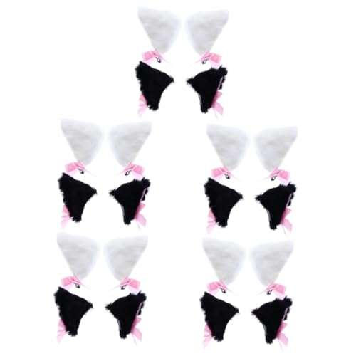 Beaupretty 10 Paar Fuchs Ohr Haarspange Haarspangen Alligator Clip Auf Katzenohren Fuchs Ohrclips Haarspangen Für Frauen Katzenohrspangen Für Frauen Flanell Katzenfrau Kind Halloween von Beaupretty