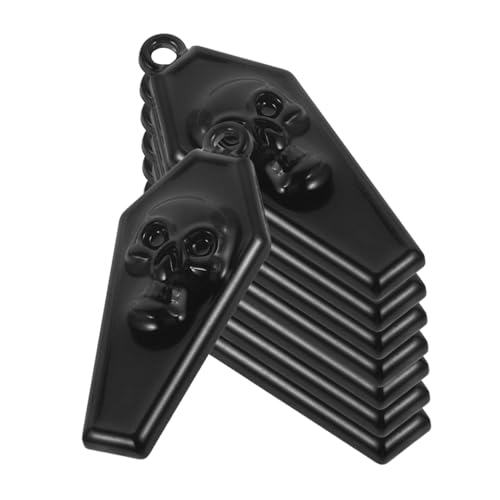 10 Stück Mini Metall Schädel Charms für Diy Schmuckherstellung Hochwertige für Halloween Bastelprojekte Schlüsselanhänger Armbänder Langlebig Leicht von Beaupretty