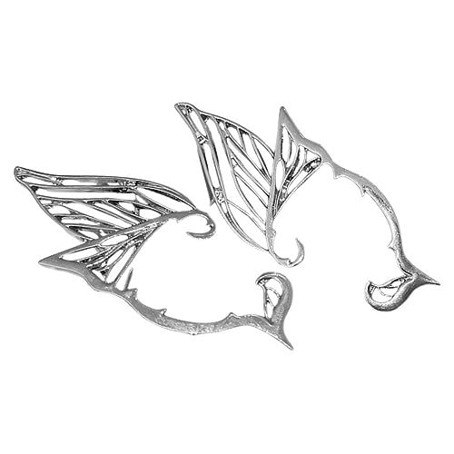 Beaupretty Schmetterlingsflügel-ohrringe Zarte Ohrmanschetten Ohrschmuck Für Damen Piercing von Beaupretty