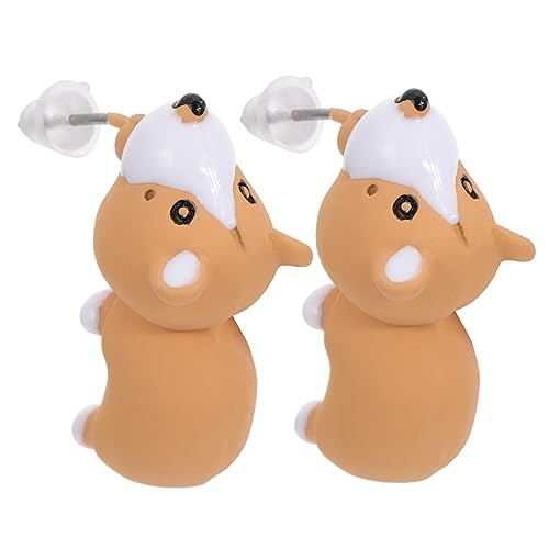 Beaupretty Ohrstecker Lustige Ohrringe Kreative Ohrstecker für Damen Niedliche Tierdesigns für Alltag und Besondere Anlässe von Beaupretty