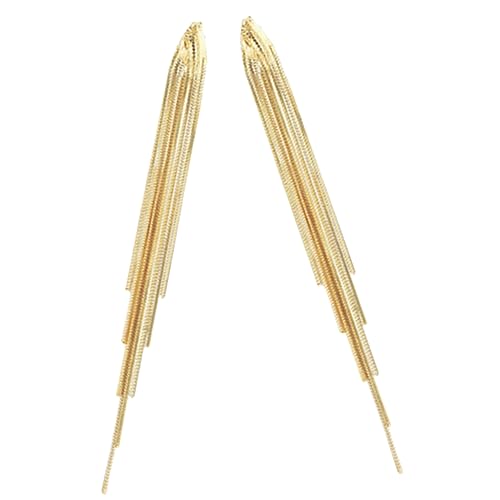 1Paar Stylische Quastenohrringe Langanhaltende Ohrhänger für Frauen Sommerstrand Besondere Anlässe von Beaupretty