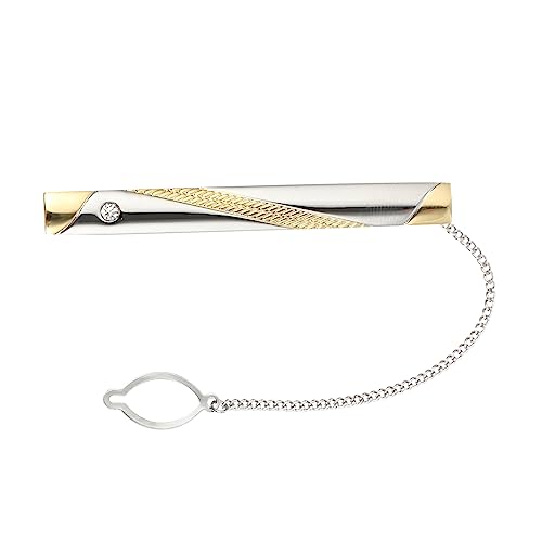 Beaupretty Krawattenklammer Für Herren Praktisches Männliches Krawatte Zubehör Zarter Business-clip Kupfermaterial Langlebig Und Sicher Für Langzeitgebrauch von Beaupretty