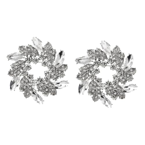 2 Stück Bouquet Brosche für Pin für Hochzeiten Geburtstagsfeiern Formelle Anlässe Stilvolle Dekoration für Kleider Schals von Beaupretty