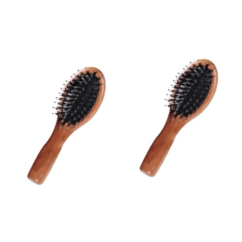 Beaupretty Hairbrush 2 Stück Herren-Haarbürste Herren-Kämme Für Haare Herren-Kamm Herren-Haarbürste Haarschnitt-Werkzeug -Bürste Borstenbürste Antistatische Haarbürste Holzkamm von Beaupretty