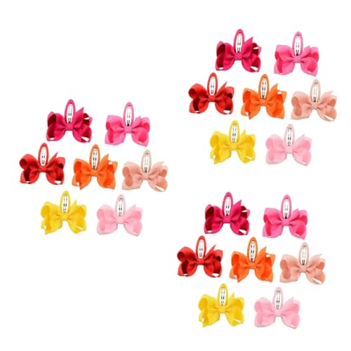 Beaupretty 21 Stk Schleifen Für Mädchen Bogenklammern Schleife Stirnband Schleife Haarspange Haarnadeln Bowknot-haarspangen Kinder Haarschleifen Kinder Haarspange Baby Kopfbedeckung Krawatte von Beaupretty