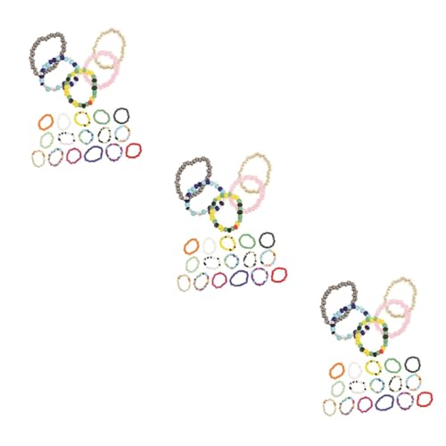 3 Sätze Bead Ringe Für Frauen Teiliges Dekorative Sommer Ringe Partys Besondere Anlässe Komfortabel 21 Stück * 3 von Beaupretty