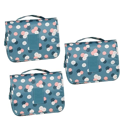 Beaupretty Aufbewahrungstasche 3 Stück Tragbare Make-Up-Tasche Make-Up-Organizer Tasche Zum Aufhängen Kulturbeutel Damen-Kulturbeutel Reise-Make-Up-Set Reise-Make-Up-Tasche Kosmetiktasche von Beaupretty