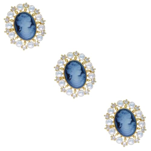 3 Stück Vintage Perlenbrosche für Damen Anstecknadel im Viktorianischen Vielseitig Brosche oder Halskette für Besondere Anlässe 3 Stück Vintage Perlenbrosche für Damen Anstecknadel im Viktorianischen Vielseitig Brosche oder Halskette für Besondere Anlässe von Beaupretty