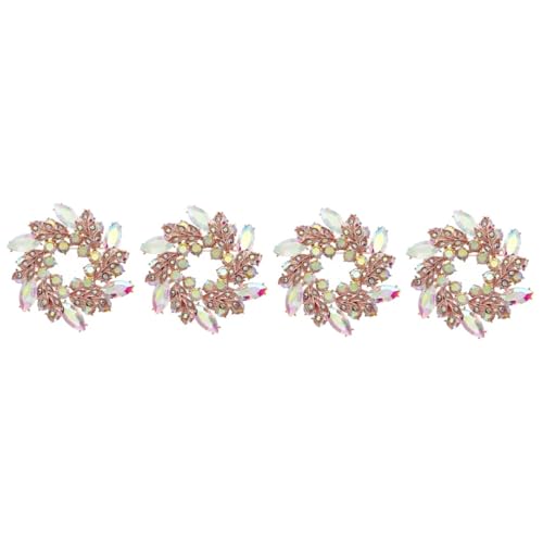 4 Stück Hochwertige Brosche für Frauen Funkelndem Rhinestone Party Brosche für Brautkleider Abendkleider Festliche Anlässe Einzigartiges Accessoire für Besondere Anlässe von Beaupretty