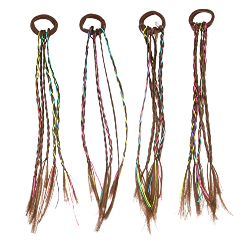 4 Stück Stylische Kinderperücken Zöpfe Fotorequisiten für Feiertagsfeiern Zubehör für Festliche Deko Unvergessliche Bilder von Beaupretty