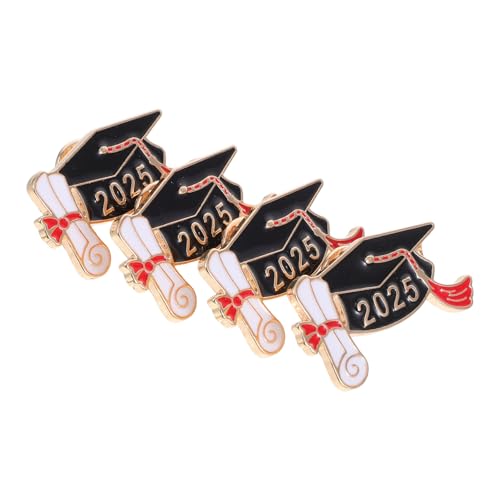 4 Stücke Teiliges Abschlussmütze Brosche für Damen Herren Dekorative Anstecknadel für Kleidung Rucksäcke für Graduierungssaison Akademisches Charm Design 4 Stücke Teiliges Abschlussmütze Brosche für Damen Herren Dekorative Anstecknadel für Kleidung Rucksäcke für Graduierungssaison Akademisches Charm Design von Beaupretty