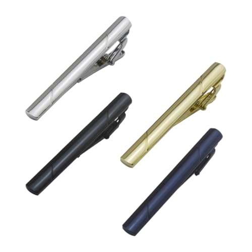 Beaupretty 4stücke Krawattenklammern Für Männer Aus Krawattenklammern Für Männer Aus Krawattennadel Krawattenklammer-dekoration Praktische Für Viele Anlässe Auffällig Langlebig Leicht von Beaupretty