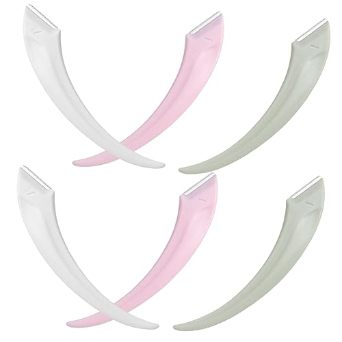 6 Stück Teiliges Augenbrauen Rasierer aus Tragbarer Gesichtsrasierer für Präzise Augenbrauen Formung für Männer mit Hochwertigem Material Leicht und Handlich von Beaupretty