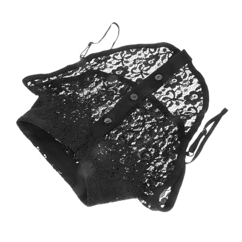 Abnehmbarer Damen Spitzenkragen Dekorativer Fake Collar für Shirts Modischer Krageneinsatz für Sommer Herbst Bequeme Pflegeleichte Blusenkragen Dekoration von Beaupretty