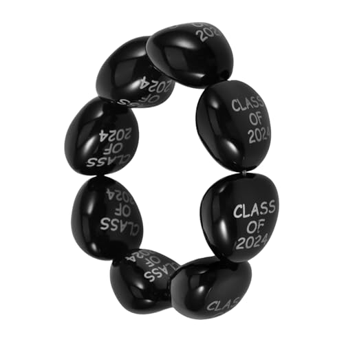Acryl Graduation Bracelet Beaded Charm Armband für Abschlussfeier Elegantes Design Bequem zu Perfektes für Freunde und Familie Widerstandsfähig und Farbecht von Beaupretty