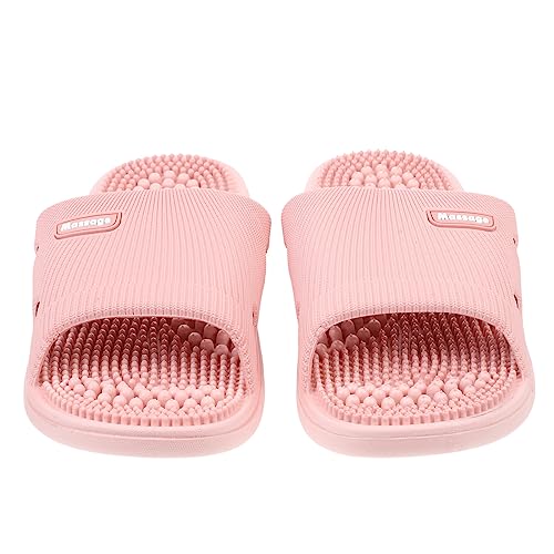 Beaupretty 1 Paar Hausschuhe Für Die Fußmassage Massage-sandalen Booty-hausschuhe Für Herren Sandalen Paar Unisex-sommerpantoffeln Sommer Pantoffel Massieren Pvc Mann Massagegerät Universal- von Beaupretty