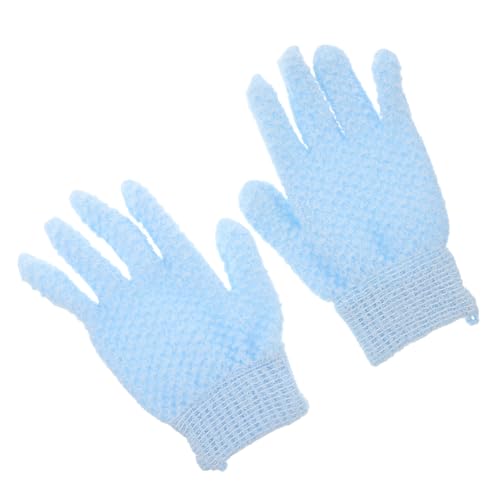 Beaupretty 1paare Peeling Duschhandschuhe Damen Herren Sanftes Peeling Massage Tiefenreinigung Zuhause Reisen Fitnessstudio von Beaupretty
