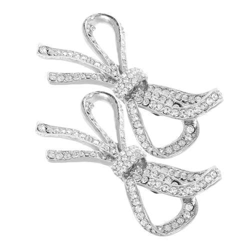 Beaupretty 1 Paar Hochzeit Schuhclips mit Strasssteinen Abnehmbare Schuhschnallen für Damen Dekorative Clips für Hochhackige Schuhe Accessoires zur Personalisierung von Beaupretty