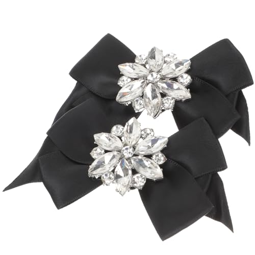 Beaupretty 1 Paar Schleifen Schuhclips für Damen Abnehmbare Schuhschmuck Accessoires Teiliges für Schuhe für Hochzeiten Partys und Besondere Anlässe von Beaupretty