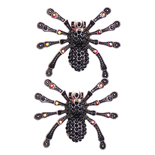 Beaupretty 1 Paar Spinnen Schuhclips für Damen Dekorative Schuhschmuck Clips Glänzende Schuhschnallen für High Heels Flats und Pumps Kreative Schuhaccessoires Sicher und Zuverlässig von Beaupretty