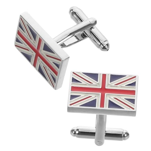 Beaupretty 1 Paar Union Jack-Manschettenknöpfe Anzug Manschettenknöpfe Smokingknöpfe für Damen Mantelknopf stylische Manschettenknöpfe dekorativer Manschettenknopf Messing Beaupretty 1 Paar Union Jack-Manschettenknöpfe Anzug Manschettenknöpfe Smokingknöpfe für Damen Mantelknopf stylische Manschettenknöpfe dekorativer Manschettenknopf Messing von Beaupretty