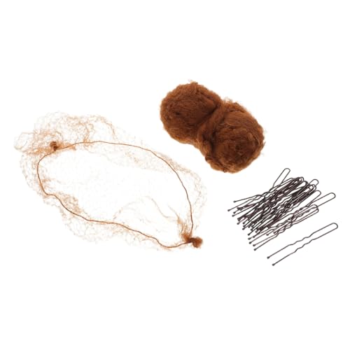 Beaupretty 1satz Unsichtbaren Haarnetzen Für Ballett Und Tanzfrisuren Elastische Mesh-haarabdeckungen Für Brötchen Haarschutzaccessoires Für Frauen Und Flugbegleiter von Beaupretty