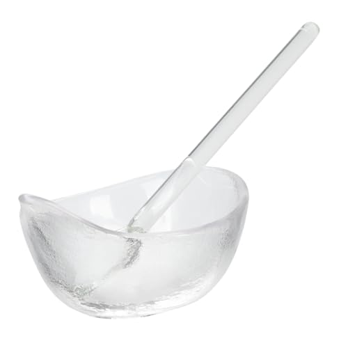 Beaupretty Glasschale Zur Aufbewahrung Von Ätherischen Ölen – Schüssel Zum Anrühren Von Mit Löffel – Perfekt Für Den Gebrauch Zu Hause Und Im Salon von Beaupretty