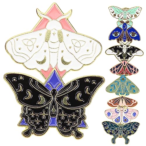 Beaupretty 1 Satz Teiliges Set Schmetterlings Broschen Anstecker Für Damen Tier Anstecknadeln Für Kleidung Hüte Schals Und Taschen Für Besondere Anlässe Wie Halloween Geburtstage Und 10 Stück von Beaupretty