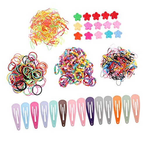 Beaupretty 1 Satz Kopfbedeckung Für Kinder Winzige Haarspangen Kleine Haarspangen Schnappclips Mini-haarklammern Pferdeschwanzhalter Baby-bogen-clips Kinderanzüge Mädchen Mode Krawatte Nylon von Beaupretty