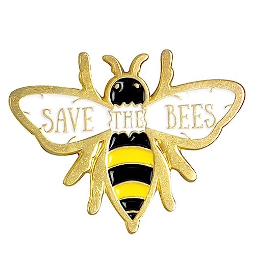 Beaupretty 1 Stück Bunte Bienenbrosche Emaille Modisches Accessoire für Frauen Süße Tierbrosche für Kleidung Taschen und Jacken Perfektes zu Muttertag Hochzeit oder Geburtstag von Beaupretty
