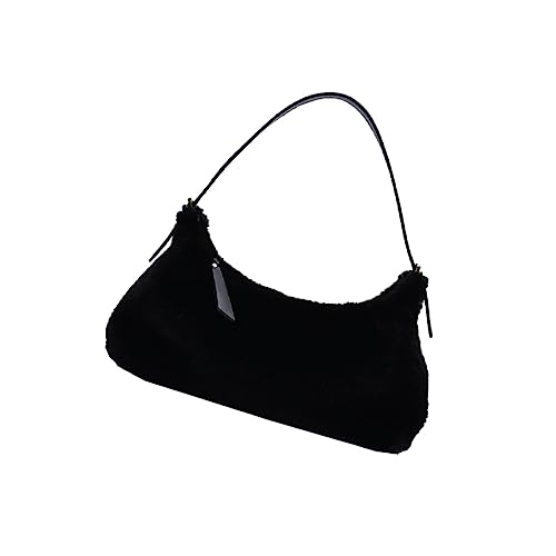 Beaupretty 1 Stück Damen Plush Umhängetasche Warme Schultertasche Hochwertigem PU und Plüsch für Winter Süße Handtasche für Alltag für Frauen Beaupretty 1 Stück Damen Plush Umhängetasche Warme Schultertasche Hochwertigem PU und Plüsch für Winter Süße Handtasche für Alltag für Frauen von Beaupretty