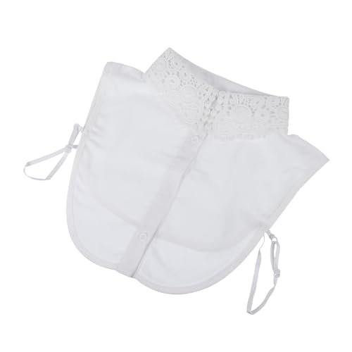 Beaupretty 1stück Chiffon Fake Shirt Collar Für Damen Abnehmbarer Dekorationskragen Für Kleider Shirts Eleganter Falscher Kragen Weiß Für Festliche Anlässe von Beaupretty