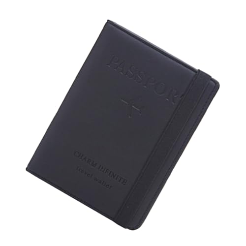 Beaupretty 1stück RFID Wallet Für Damen Multifunktionale Pu-Leder Reisepasshülle Im Minimalistischen Design Für Reisen Büro Und Alltag Schwarz von Beaupretty