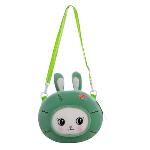 Beaupretty 1 Stück Hasentasche Kindertasche Süßer Plüsch Schultüten Umhängetasche Kinderbeutel in Hasenform Beutel in Hasenform Für Design-Tasche in Hasenform Daunen Baumwolle von Beaupretty